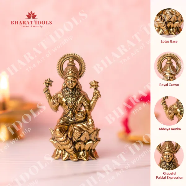 100%_Brass_Shri_Ashta_Lakshmi_Idol