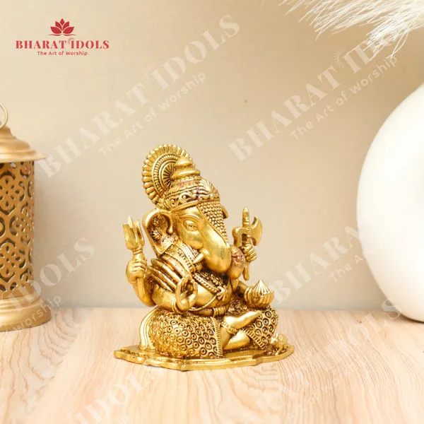 100%_Brass_Vighnaharta_Ganesha_Idol