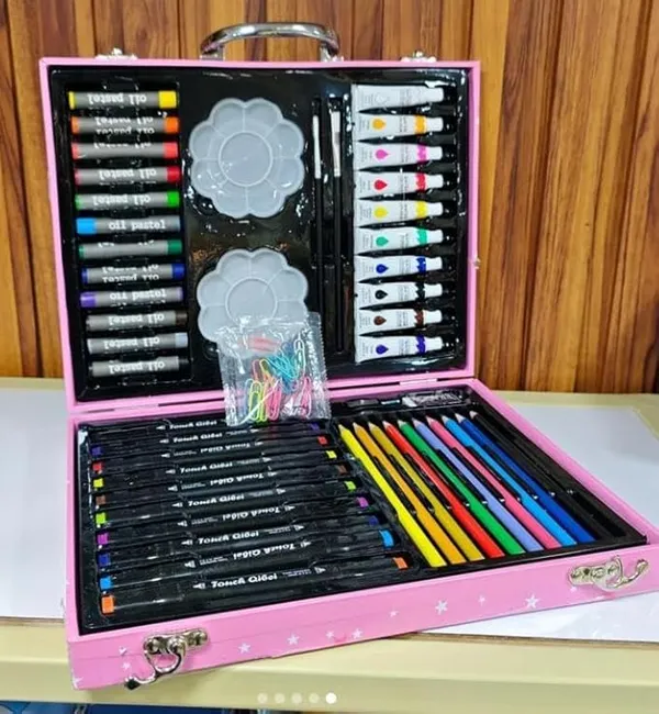 9Pcs_Unicorn_Print_Children_Deluxe_Art_Drawing_Set_Art_and_Craftmini_Suitcase,_Drawing_and_Painting_Set_Best_for_Birthday_Gift_for_Boys_Girls_Children