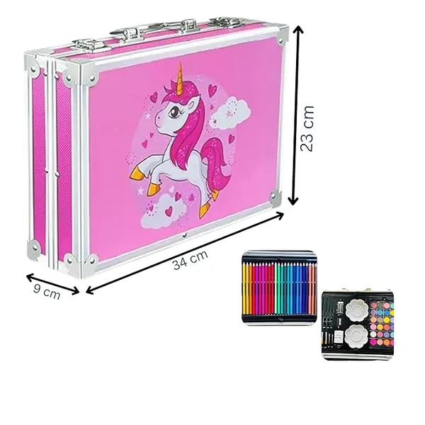 Art_Set_for_Kids,_145_Pieces_Drawing_Kit_with_Colour_Pencils,_Oil_Pastels,_Paint_Brushes,_Unicorn_Theme_Art_Set