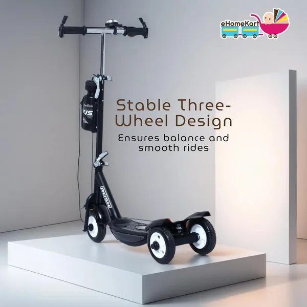 Fun_Ride_Kids_Scooter_-_Rush_Three_Wheel_Kick_Scooters_for_Boys_and_Girls_with_Sipper,_Bell,_Adjustable_Height_and_Rear_Brake_-_3_Wheels_Skate_for_Age_3-10_Years_(Black)
