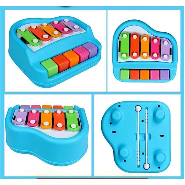 2-in-1_Piano_Xylophone_for_Kids_|_Multicolor_5_Key_Musical_Toy_with_Mallets_|_Educational_Instrument_Toy_Set_for_Toddlers,_Boys_&_Girls_|_Early_Learning_Sound_&_Music_Playset