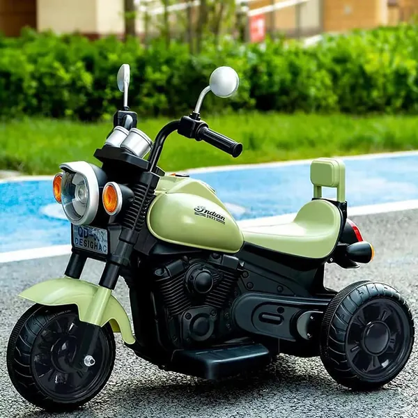 6V_Kids_Mini_Harley_Battery_Operated_Ride_On_2003_Bike_with_3_Wheel_&_Foot_Accelerator_(Green)