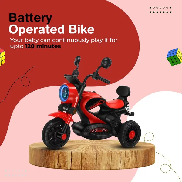 Super_Harley_Kids'_Battery-Operated_Bike_-_Forward/Reverse_Control,Variable_Speed_Pedal,_LED_Lights,_Music,_USB/Aux_Port_-_BIS_Certified,_Comfort_Seat,_Playtime_-_Ages_1-5_Years_-_Red