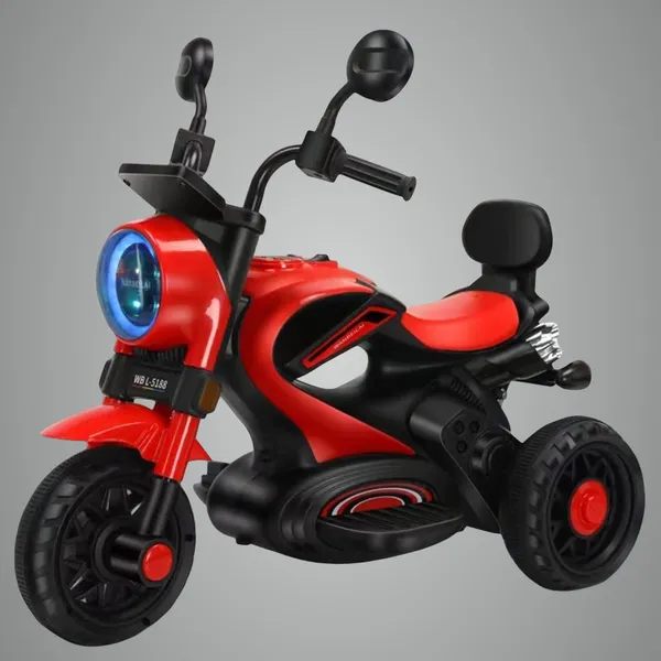 Super_Harley_Kids'_Battery-Operated_Bike_-_Forward/Reverse_Control,Variable_Speed_Pedal,_LED_Lights,_Music,_USB/Aux_Port_-_BIS_Certified,_Comfort_Seat,_Playtime_-_Ages_1-5_Years_-_Red
