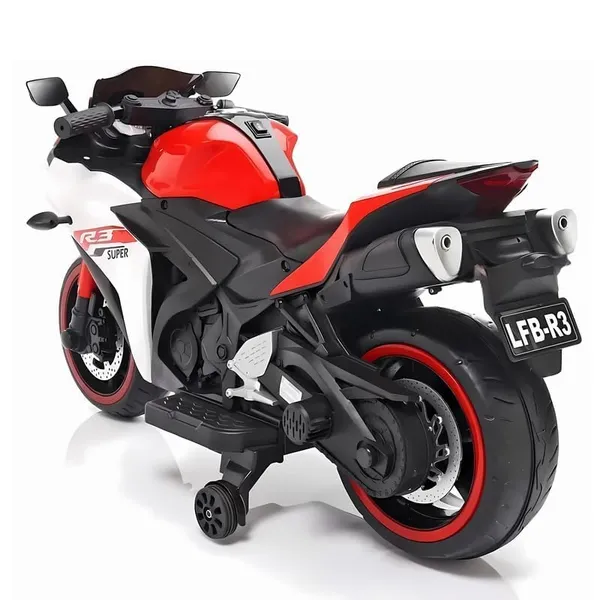 R3_Sports_Rechargeable_Battery_Operated_Bike_for_Kids,_Ride_on_Toy_Kids_Bike_with_Led_Light,_Music_&_USB,_Baby_Racing_Electric_Bike_|_Electric_Battery_Bike_for_Kids_to_Drive_2_to_7_Years_(Red)