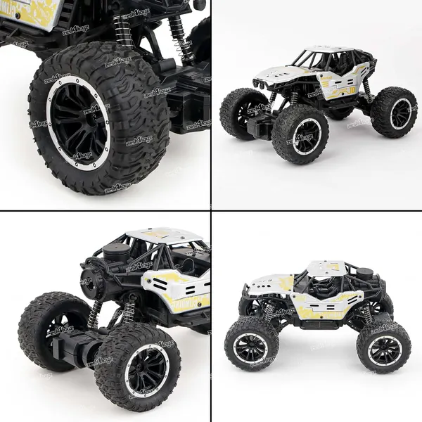 Toyz_Remote_Control_Car_for_Kids_2WD_Rock_Crawler_Monster_Truck_with_Mist_Spray_Effect_Off-Road_Climbing_RC_Toy_Vehicle_-_Black,_Blue