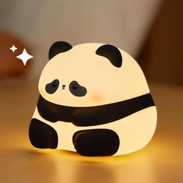 Baby_Panda_Night_Light_Soft_Silicone_Touch_Lamp_|_Rechargeable_LED_Bedside_Light_For_Kids,_Toddlers,_Nursery_&_Bedroom_|_Cute_Animal_Design_Gift_For_Boys_&_Girls,Black_&_White