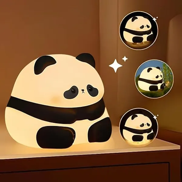 Baby_Panda_Night_Light_Soft_Silicone_Touch_Lamp_|_Rechargeable_LED_Bedside_Light_For_Kids,_Toddlers,_Nursery_&_Bedroom_|_Cute_Animal_Design_Gift_For_Boys_&_Girls,Black_&_White