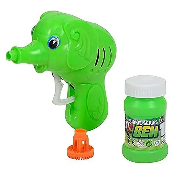 Pack_of_2pcs_Bubble_Gun_Elephant_Hand_Pressing_Toy_for_Kids_with_Free_Liquid_Bottle-Plastic_(Green)_Bottle_Pack_of_2