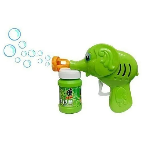 Pack_of_2pcs_Bubble_Gun_Elephant_Hand_Pressing_Toy_for_Kids_with_Free_Liquid_Bottle-Plastic_(Green)_Bottle_Pack_of_2