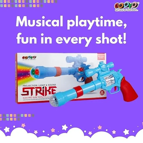 Gooyo_GY938_Battery_Operated_3D_Projection_Strike_Toy_Gun_with_Vibrant_Light_&_Sound_Effects_for_Kids/Gifts/Toddlers_|_Blue_Color,_Power_Source
