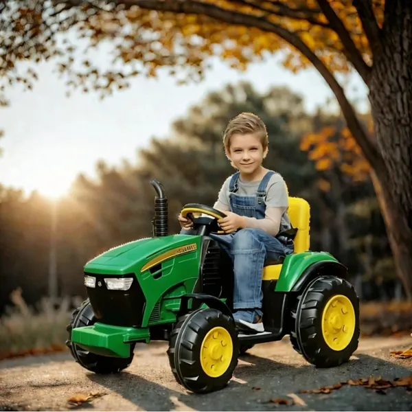 Kids_Ride_On_Tractor_12V_Battery_operated_Electric_Tractor_with_Trolly_For_Kids_Rideons_&_Wagons_Battery_Operated_Ride_On__(Green)