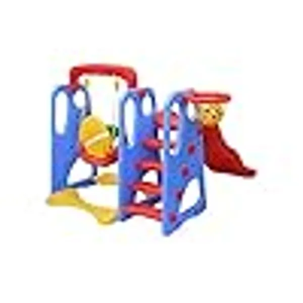 Playgro_Super_Senior_Swing_&_Slide_Happy_Garden_Slider_Cum_Swing_Combo_with_4_Inches_Baby_Toy_Ball_for_Home/Indoor/Outdoor_Toys_for_Kids_Boys_Girls_Children_163L_x_163W_x_110H_Cm__2-5_Years,_Multicolor_no_4312