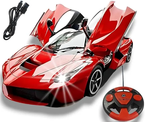 Rechargeable_Remote_Control_Sports_Car_with_Openable_Doors_Rc_Car_with_Led_Lights_for_Kids_Super_Sports_Car_High_Speed_Rc_Car_Toy_Big_Size_3-10_Years_Old_Kids,Multicolor