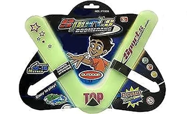 Pack_of_2_Pcs_V_Shape_Toy_Flying_Disc_Throwing_Sport_Night_Glowing_Sports_Returning_Boomerang_for_Beginners_and_Young_Thrower_-_Multicolor_(2_pcs)