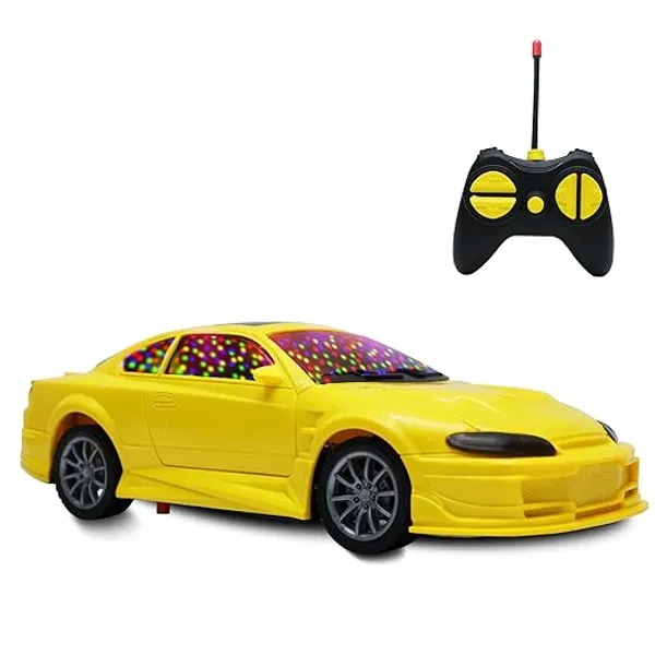Wonder_Dream_4_RC_Rechargeable_Autofunction_Car_for_Kids_|_3D_LED_Lights,_High_Speed,_Remote_Control_|_High-Performance_Racing_Toy_Car_for_Boys_&_Girls_(Red)_(Yellow)