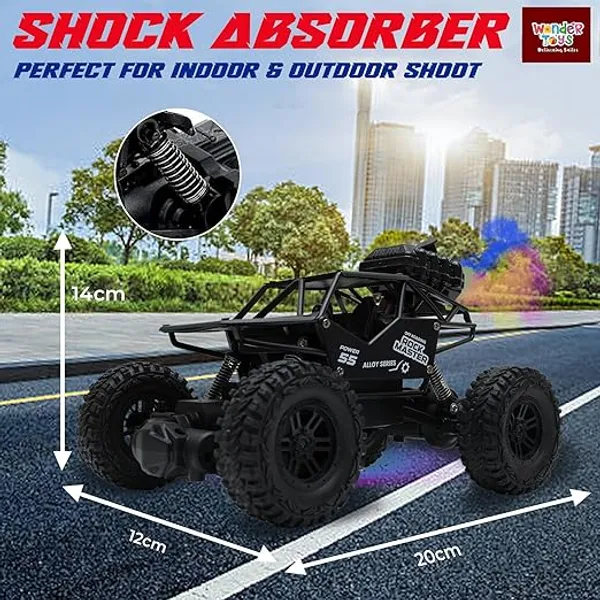 Wonder_Rock_Master_Remote_Control_Car_with_Smoke_|_Monster_Truck_Rock_Crawler_for_Kids_|_2.4_GHz_Remote_+_Android_App_Control_|_Long_Range_|_150+_Feet_Range_|_C-Type_Charging_|_Made_in_India