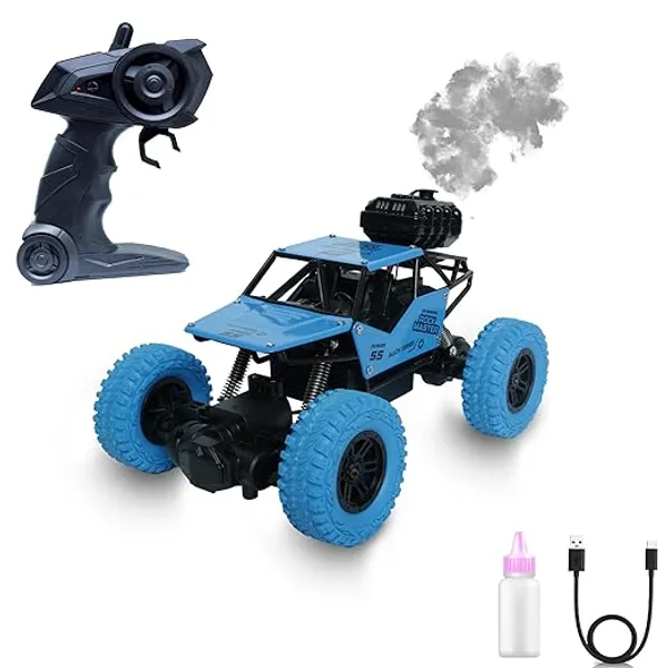Wonder_Rock_Master_Remote_Control_Car_with_Smoke_|_Monster_Truck_Rock_Crawler_for_Kids_|_2.4_GHz_Remote_+_Android_App_Control_|_Long_Range_|_150+_Feet_Range_|_C-Type_Charging_|_Made_in_India