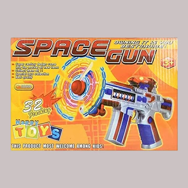 Multi_Functional_Space_Gun_Toy_With_Sound_&_Led_Matrix_Flashing_Flashing_Rotating_Fan/Blades_For_Kids_Above_3+_Children