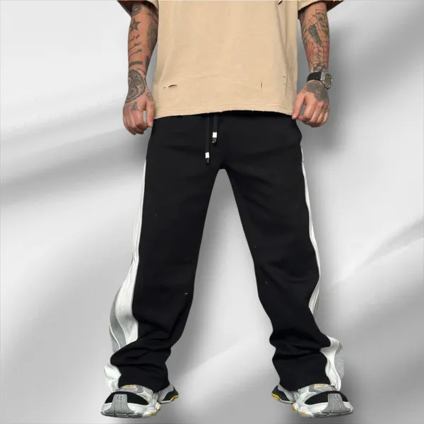 Grey_Zip-Up_Baggy_Fit_Pant_For_Men_&_Women