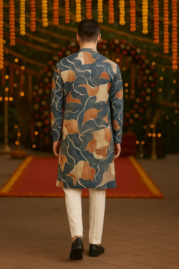 Multicolour_Vibrant_Absract_Printed_Flex_Linen_Kurta_|_For_Men