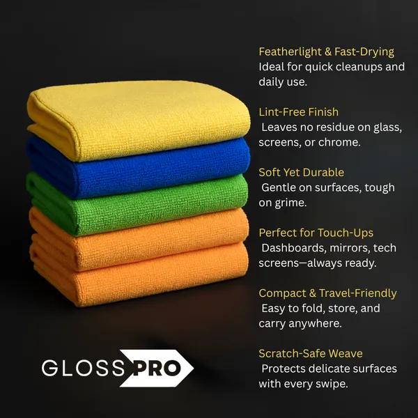 Pack_Of_5_Yellow_Premium_Microfiber_Cloth_280_Gsm