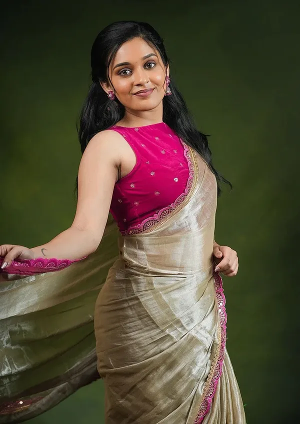 Cream_Tissue_Satin_Embellished_Bollywood_Saree_For_Women