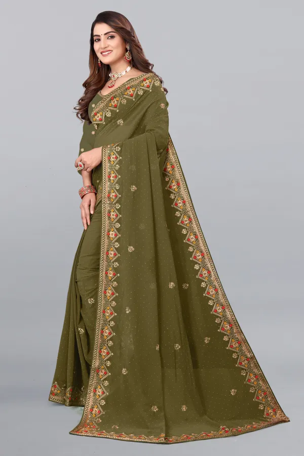 Light_Green_Georgette_Embroidered_Bollywood_Saree_For_Women