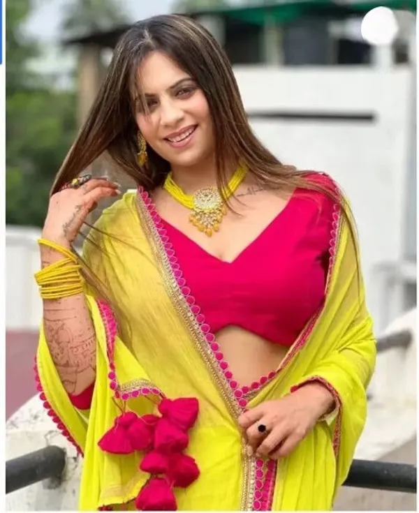 Yellow_Georgette_Self_Design_Daily_Wear_Saree_For_Women