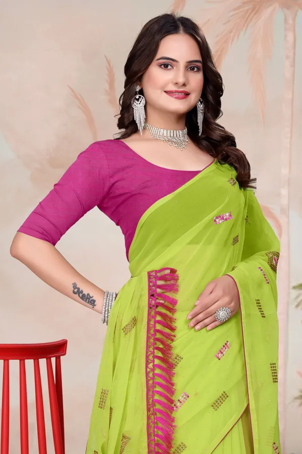 Green_Georgette_Embroidered_Bollywood_Saree_For_Women