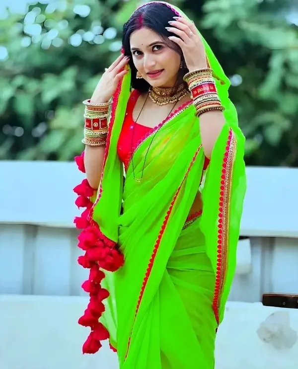 Green_Georgette_Embroidered_Daily_Wear_Saree_For_Women
