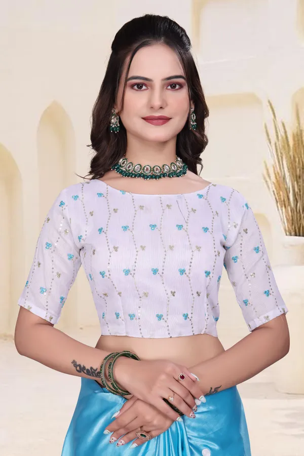 Blue_Satin_Embroidered_Bollywood_Saree_For_Women