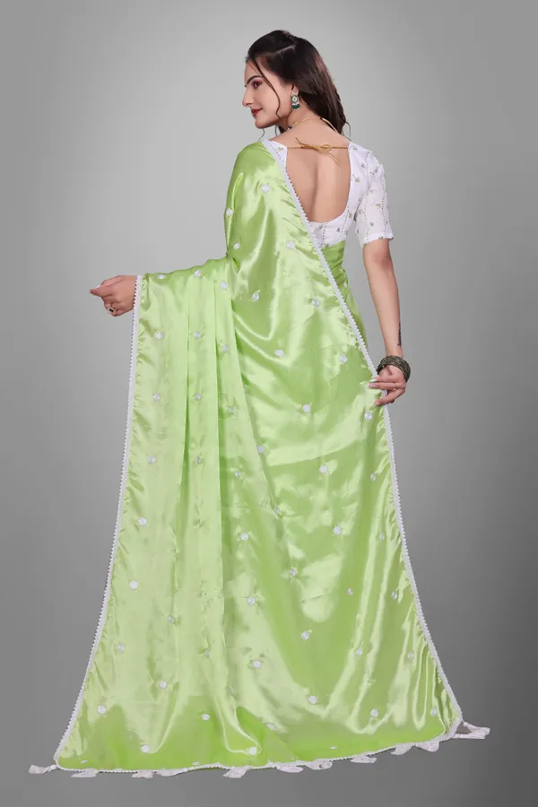 Green_Satin_Printed_Bollywood_Saree_For_Women