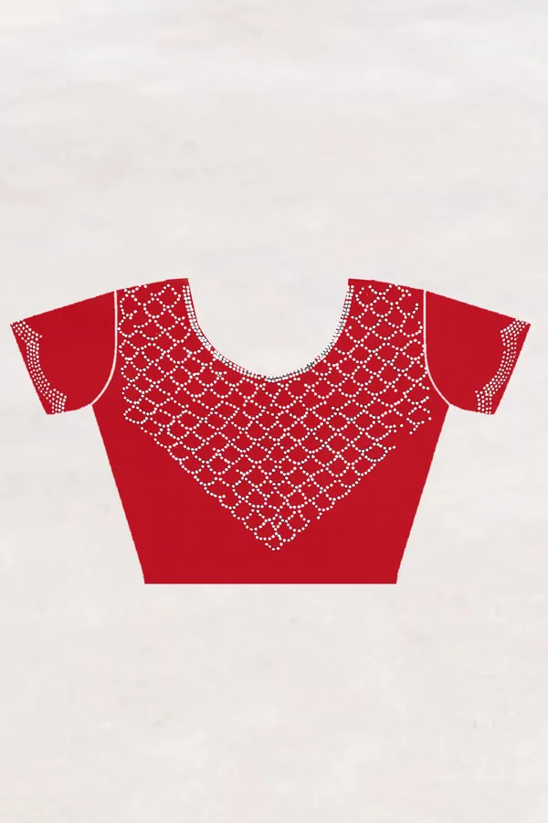 Red_Georgette_Embellished_Daily_Wear_Saree_For_Women