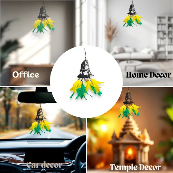 Adiyogi_Yellow_Rama_Car_Hanging_Ornament_(Pack_Of_1)