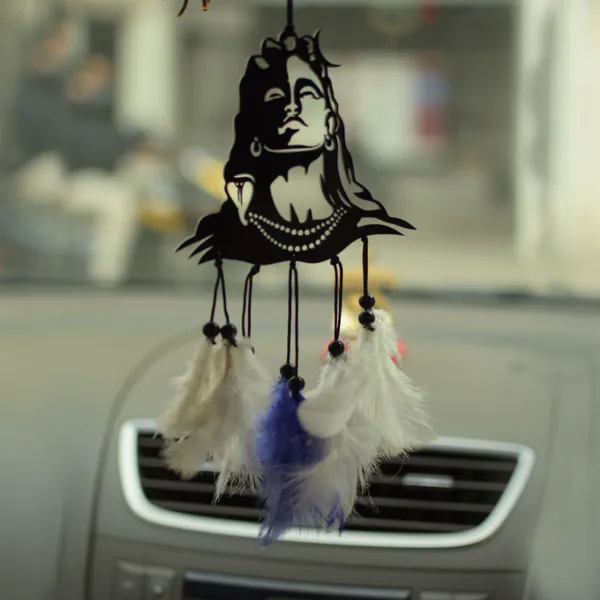 Dream_Catcher_Lord_Mahadev_Hand_Made_For_Positive_Vibes_Adi_Yogi_Decorative_Showpiece_-_13_Cm_(Wood,_Black)