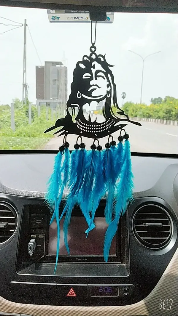 Riyu_Retails_Adi_Yogi_Mahadev_Car_Hanging_Ornaments,_Showpieces_,Car_Dashboard_Decorative_Item_Car_Hanging_Ornament_(Pack_Of_1)