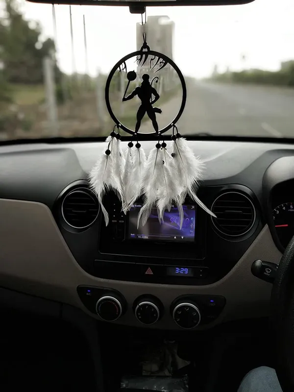 Cresale_Bajrangbali_Theme_Great_Look,_Positive_Vibes,_Eye_Catchy,_House_Warming,_Good_Charm._Car_Hanging_Ornament_(Pack_Of_1)
