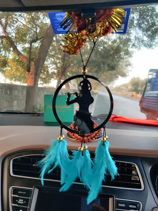 Mac_Enterprise_Shree_Krishna_Car_Dream_Catcher_Car_Hanging_Ornament_(Pack_Of_2)