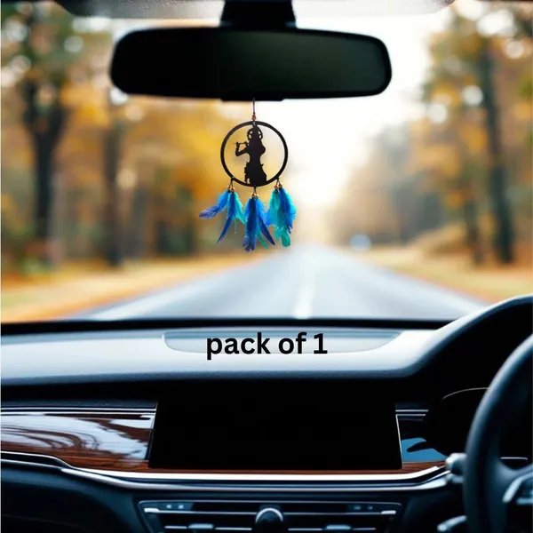 Mac_Enterprise_Shree_Krishna_Car_Dream_Catcher_Car_Hanging_Ornament_(Pack_Of_2)