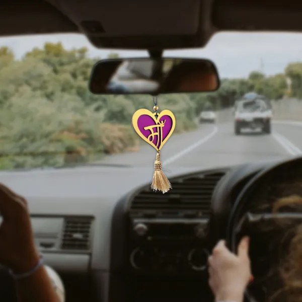 Golden_Maa_Car_Hanger_/_Dream_Catcher_/_3D_Design_Car_Hanging_Ornament_(Pack_Of_1)