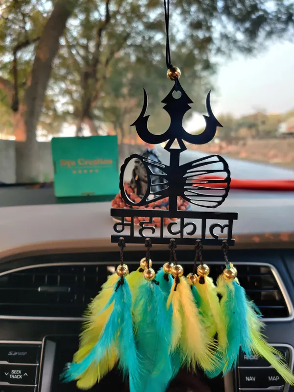 Swinging_Duck_Mahakal_Car_Hanging_Ornament_(Pack_Of_1)