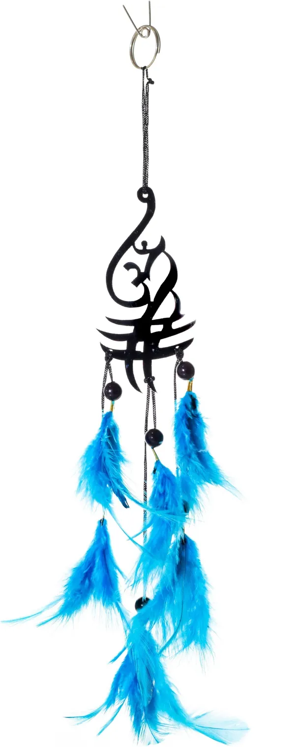 Adarsh_Collection_Dream_Catcher_Lord_Mahadev_Hand_Made_For_Positive_Vibes,_Wall_Decor_And_Car_Hanging_Made_With_Acrylic_Material_Of_Feathers_Car_Hanging_Ornament_(Pack_Of_1)