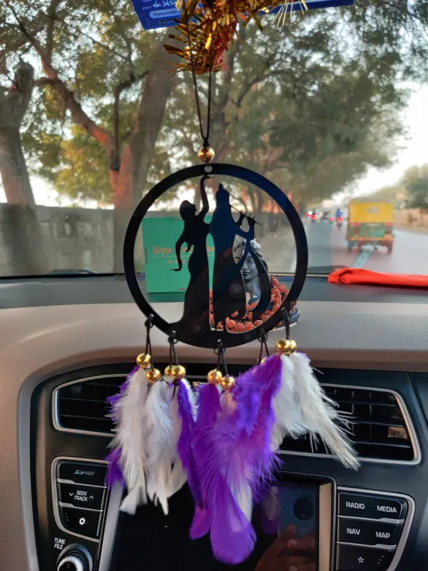 Radhe_Krishna_Dream_Catcher_Positive_Good_Luck_Decorative_Showpiece_Car_Hanging_Ornament_(Pack_Of_1)