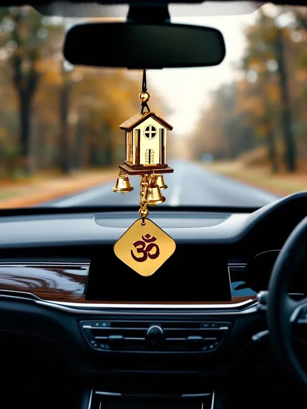 Golden_Sweet_Home_Dream_Catcher_/_Car_Hanging_/_Home_Decor_/_3D_Design_Car_Hanging_Ornament_(Pack_Of_1)