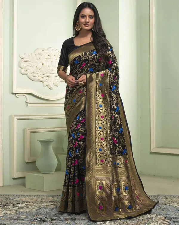 Black_Kanjivaram_Silk_Saree_with_Rup_Rekha_Design