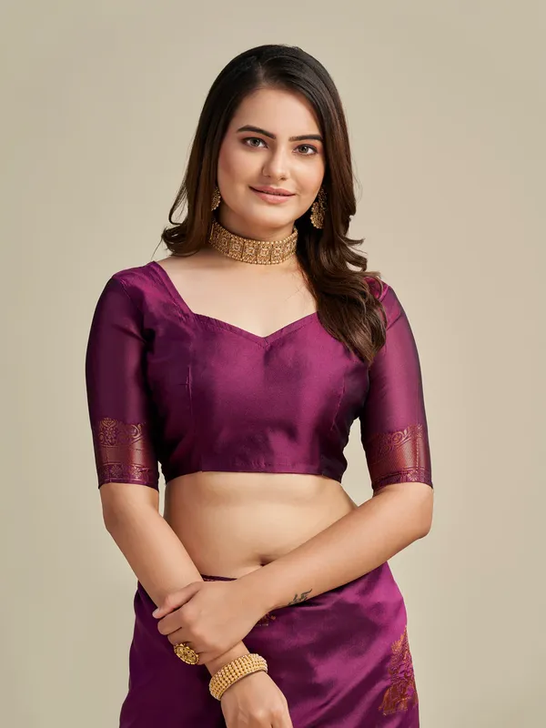 Purple_Kanjivaram_Silk_Saree_with_Golden_Zari_Elephant_Motifs_&_Traditional_Pallu_-_Blouse_Piece_Included