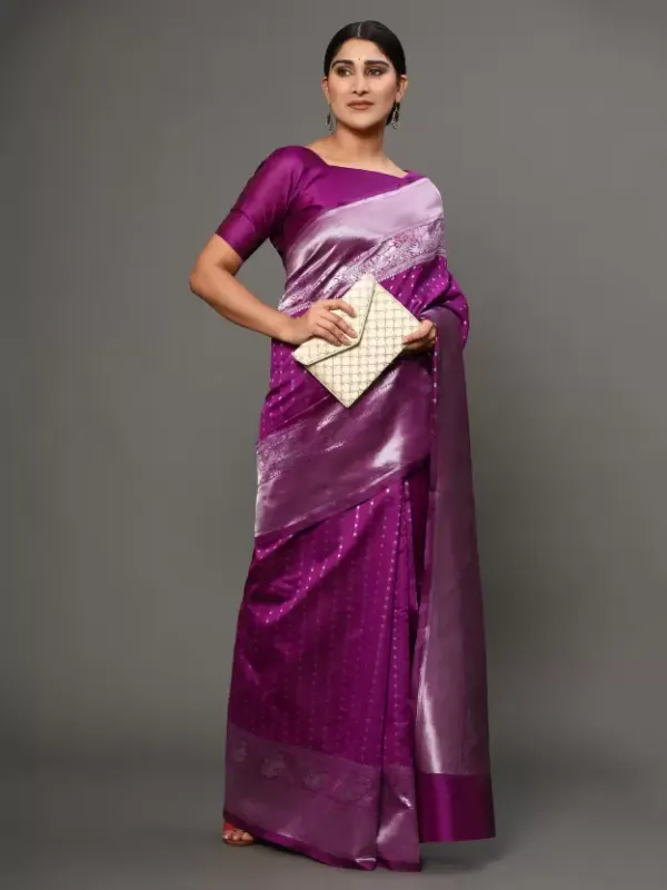 Pink_Banarasi_Silk_Saree_with_Silver_Zari_Border_&_Pallu