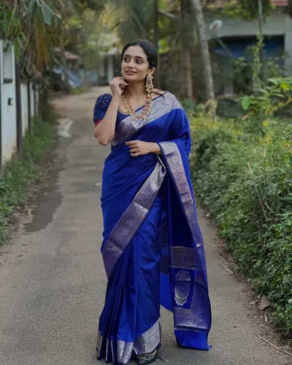 Royal_Blue_Kanjivaram_Silk_Saree_with_Silver_Zari_Border_and_Traditional_Motifs
